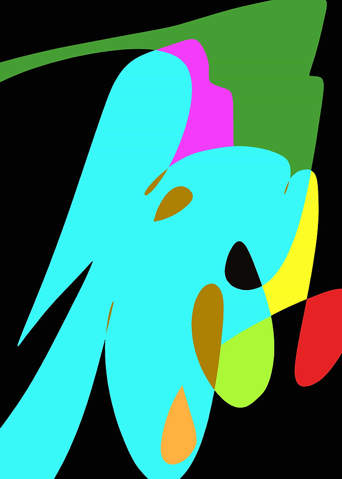 Vibrant Abstract Geometric Shapes