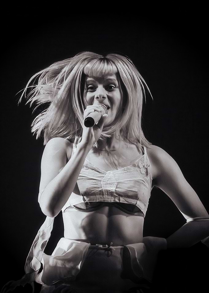 Aurora black and white