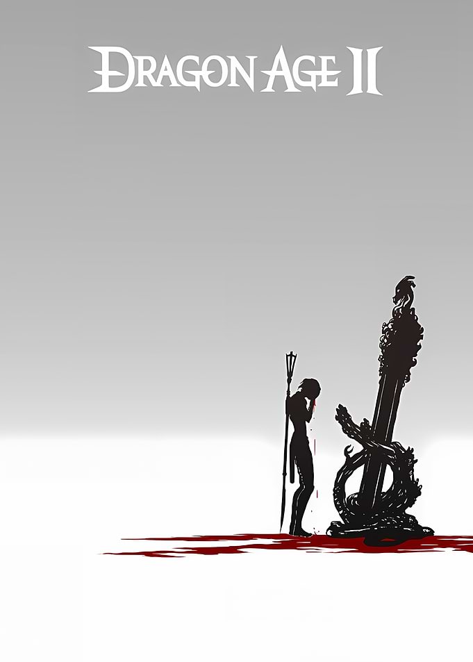 Dragon Age II Minimalist Poster