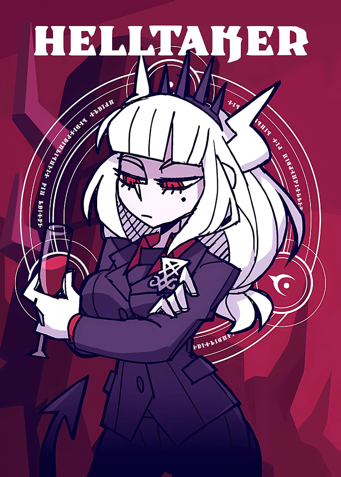 Helltaker Lucifer Character Art