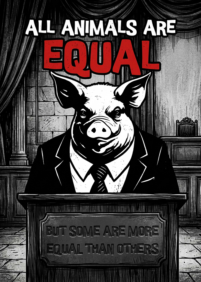 Animal Farm Political Poster
