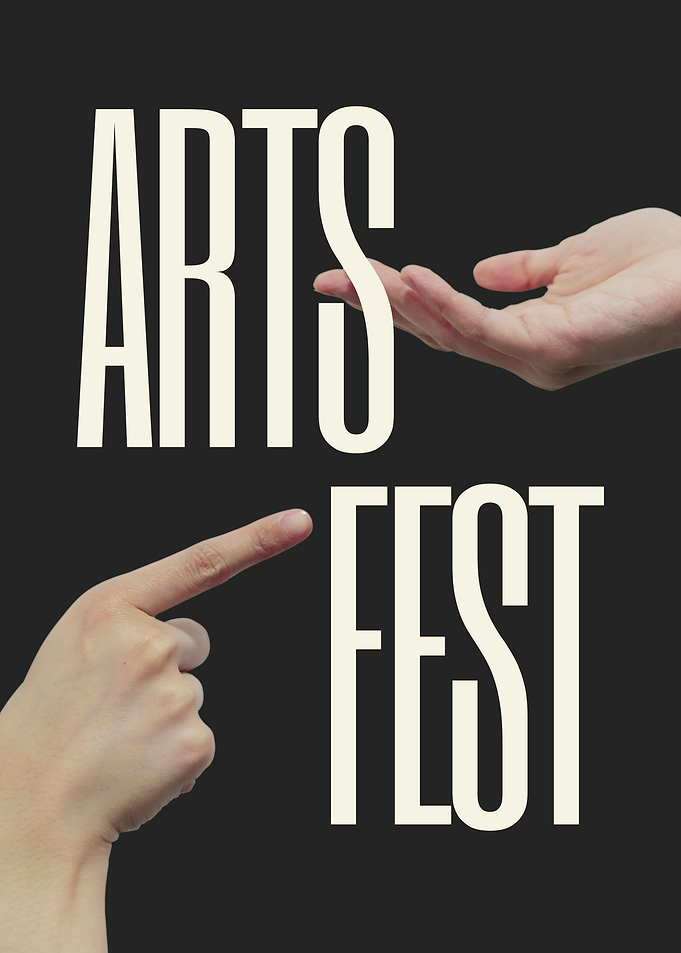 Arts Fest Minimalist Poster
