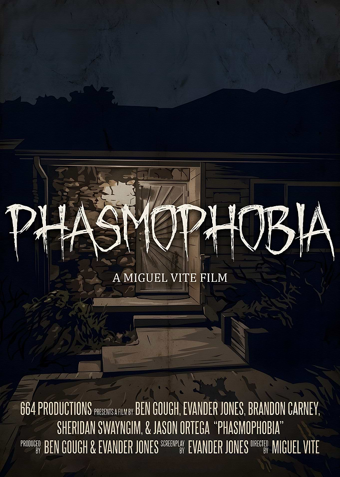 Phasmophobia Horror Movie Poster