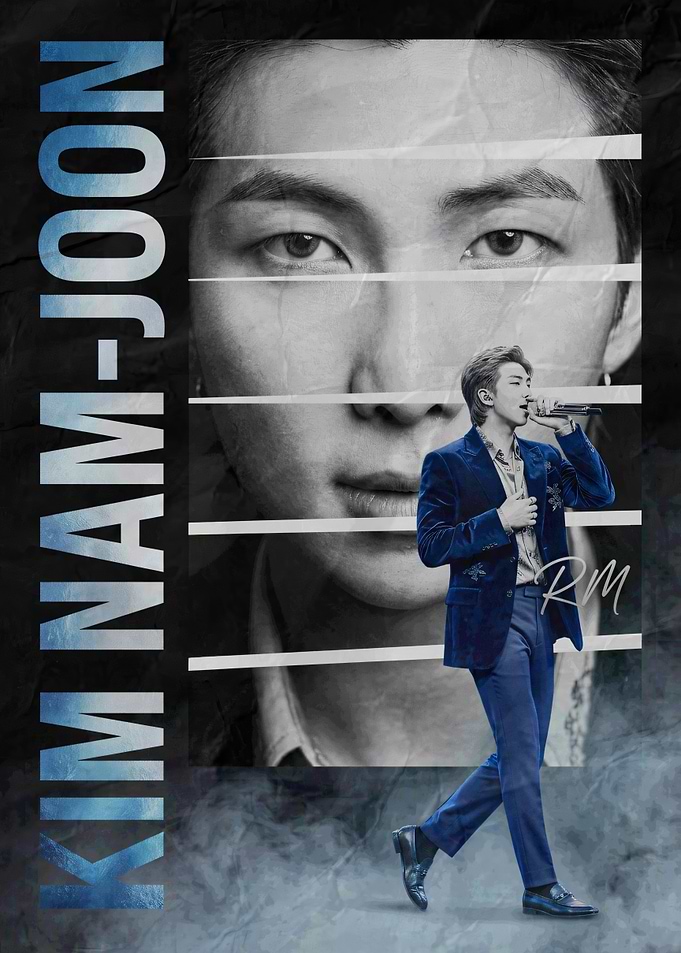 BTS Kim Nam-joon RM Poster