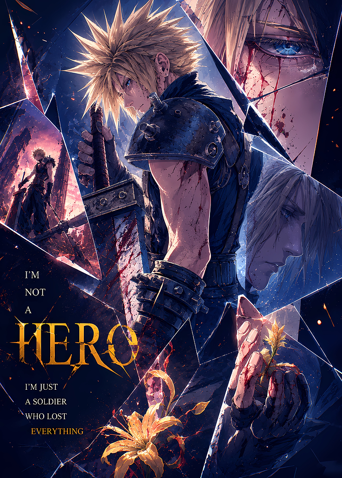 Cloud Strife Final Fantasy VII Poster