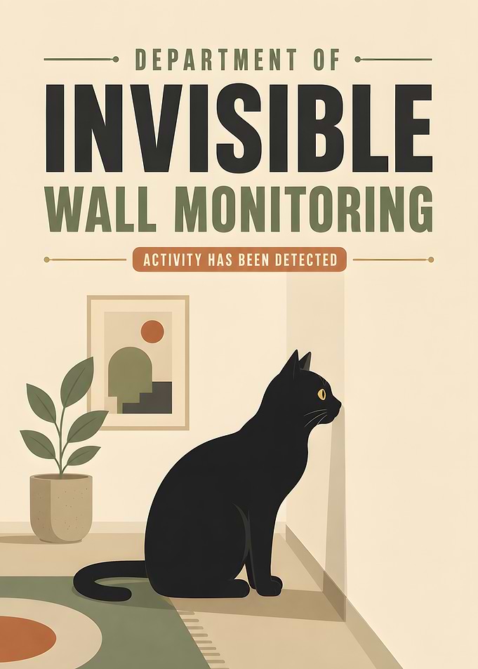 Department of Invisible Wall Monitoring Poster