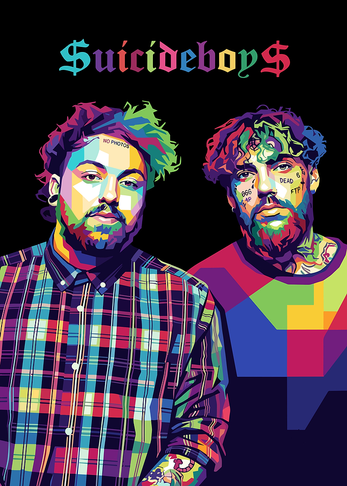 $uicideboy$ Pop Art Portrait