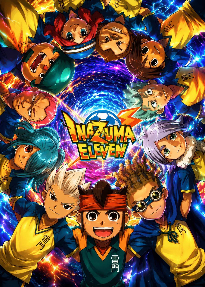 Inazuma Eleven Team Poster