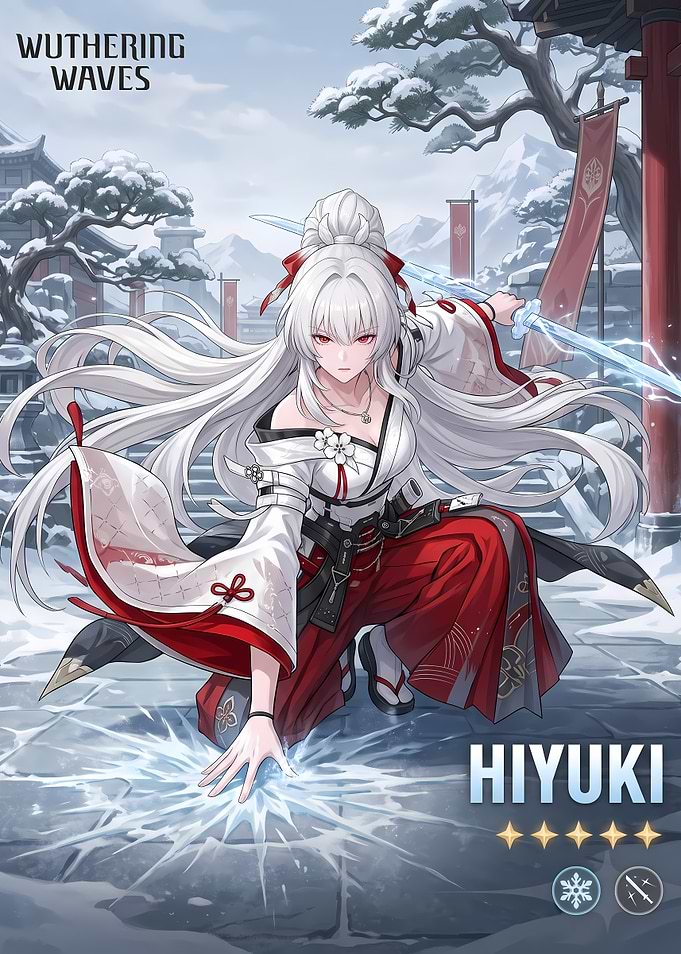 Hiyuki from Wuthering Waves