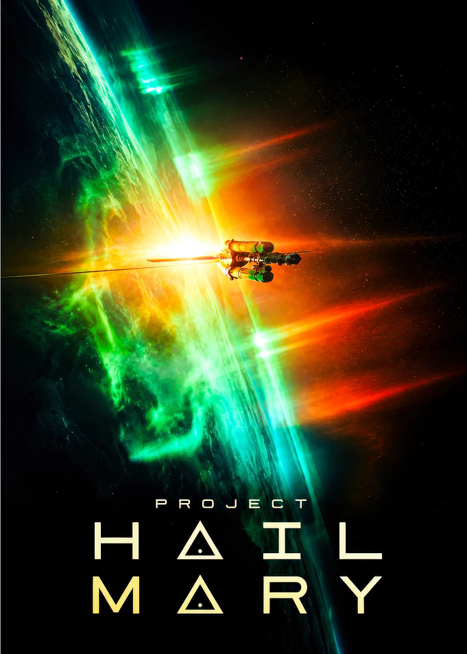 Project Hail Mary Space Poster