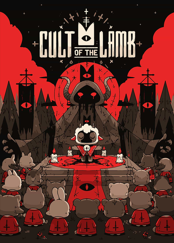 Cult of the Lamb Game Poster