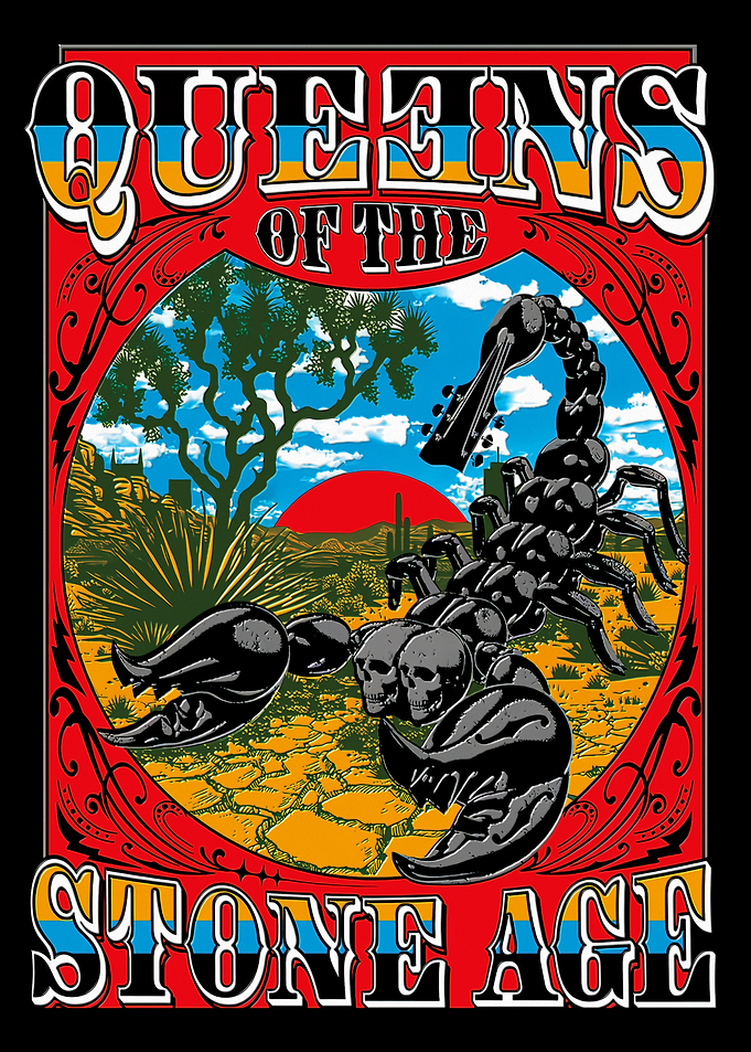 Queens of the Stone Age Scorpion Poster