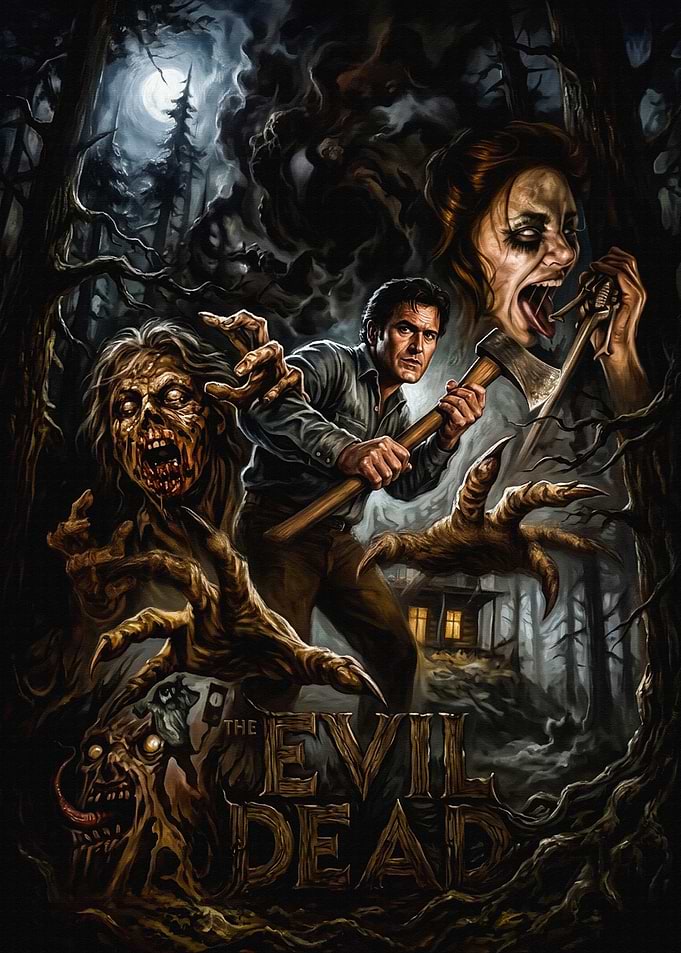 The Evil Dead Movie Poster Art
