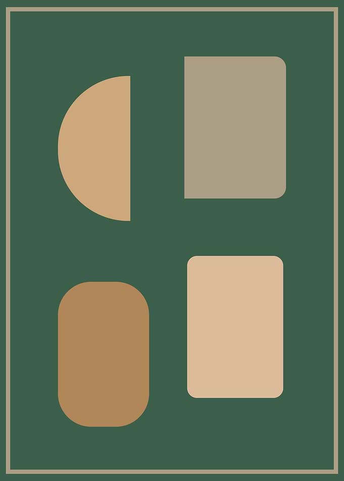 Minimalist Abstract Geometric Wall Art