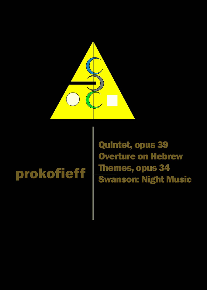 Prokofiev Minimalist Music Poster