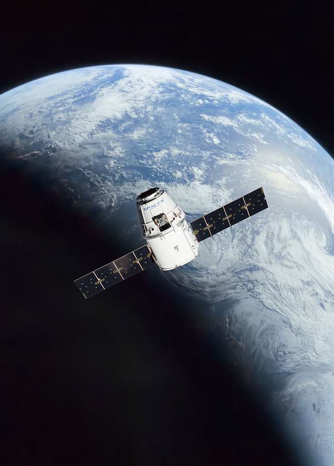 Orbital Sentinel Above Earth