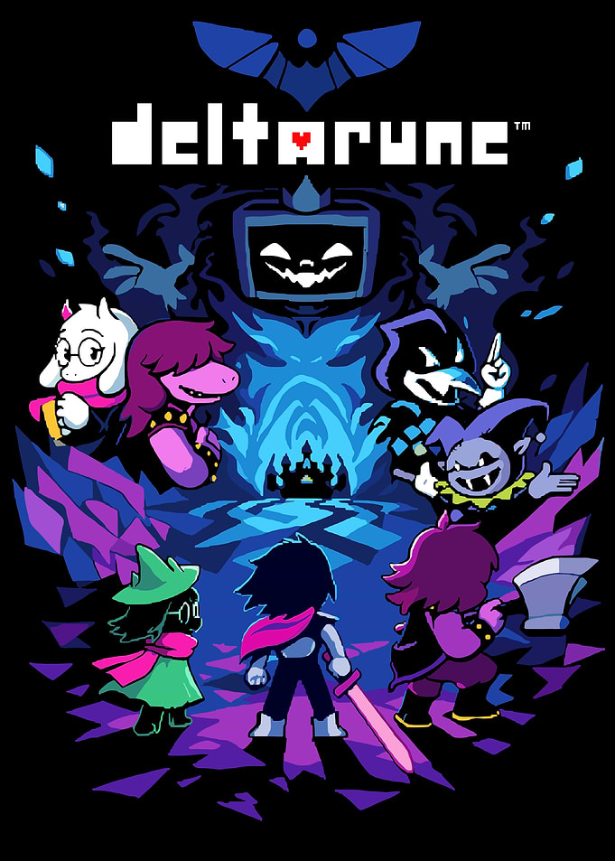 Deltarune Game Character Poster