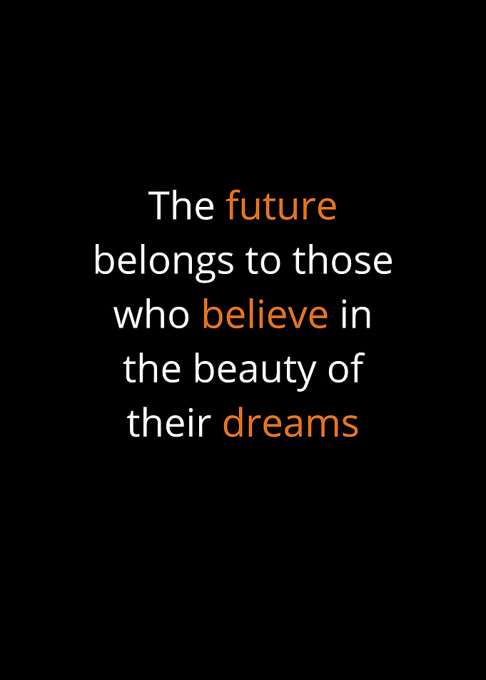 Inspirational Quote Text Art