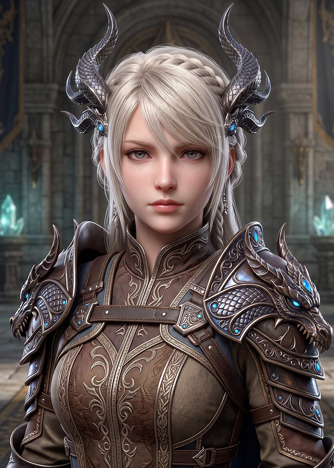 Dragon Knight Luna Freya