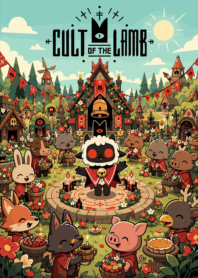 Cult of the Lamb Game Art