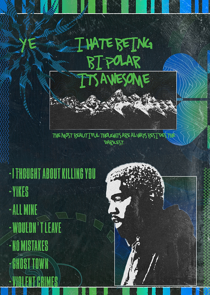 Kanye West Ye Album Poster