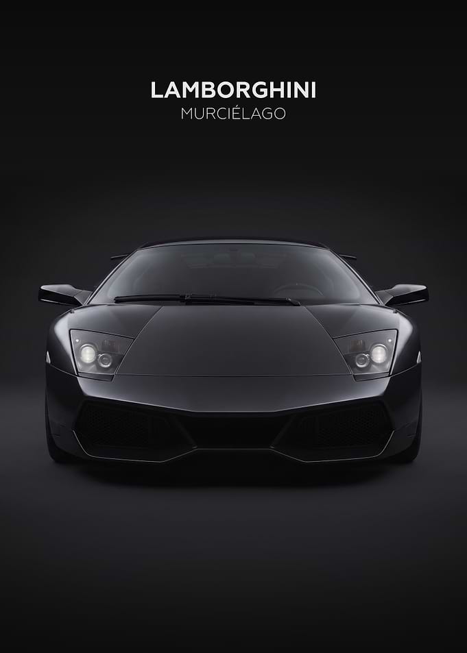 Lamborghini Murciélago Dark Minimalist