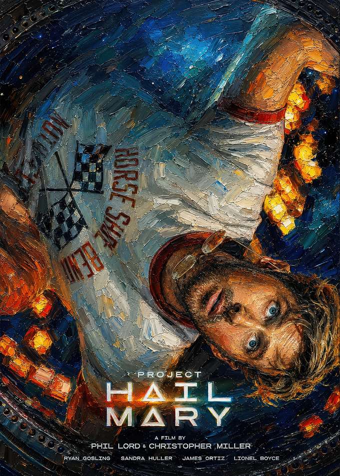 Project Hail Mary Movie Poster Art