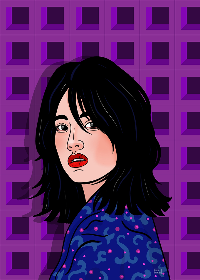 Portrait of a Stylish Young Woman
