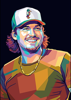 Morgan Wallen Pop Art Portrait
