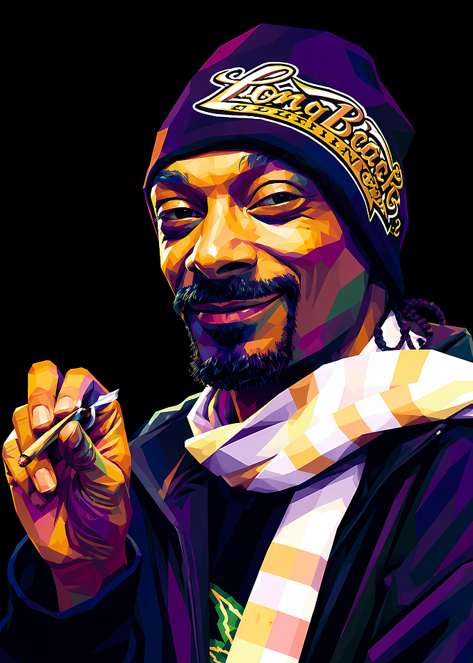 Snoop Dogg Pop Art Portrait