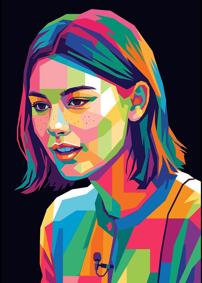 Gracie Abrams Pop Art Portrait