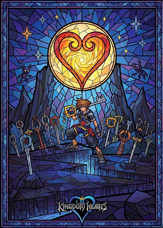 Kingdom Stained Glass Sora Art