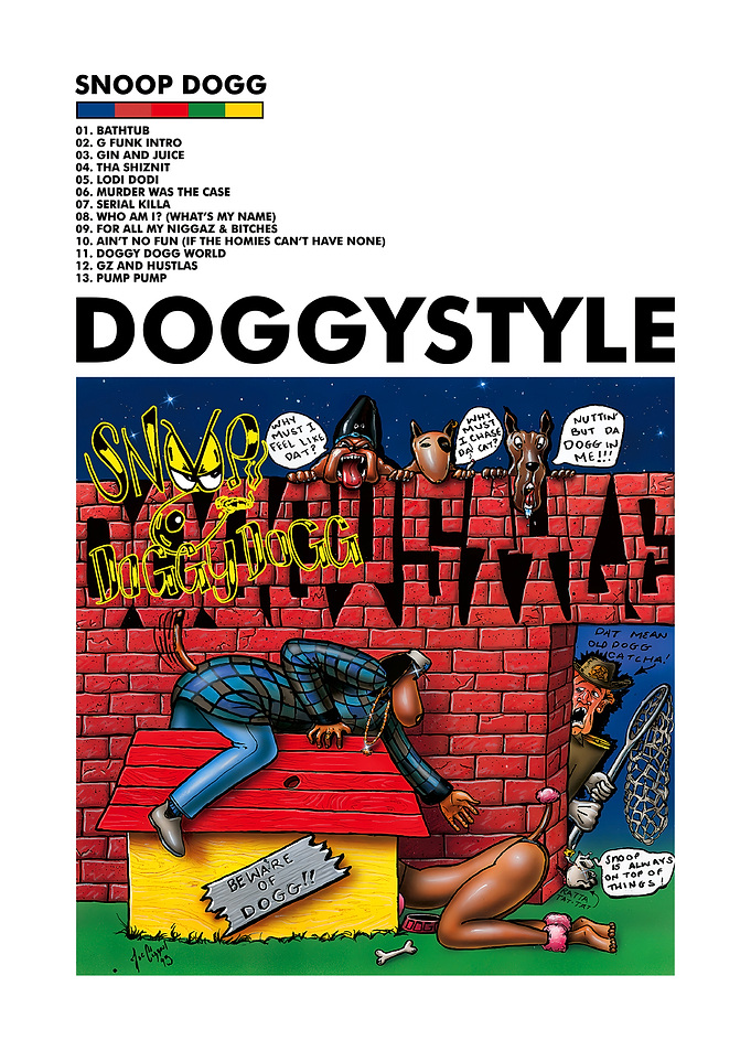 Snoop Dogg Doggystyle Album Cover Art