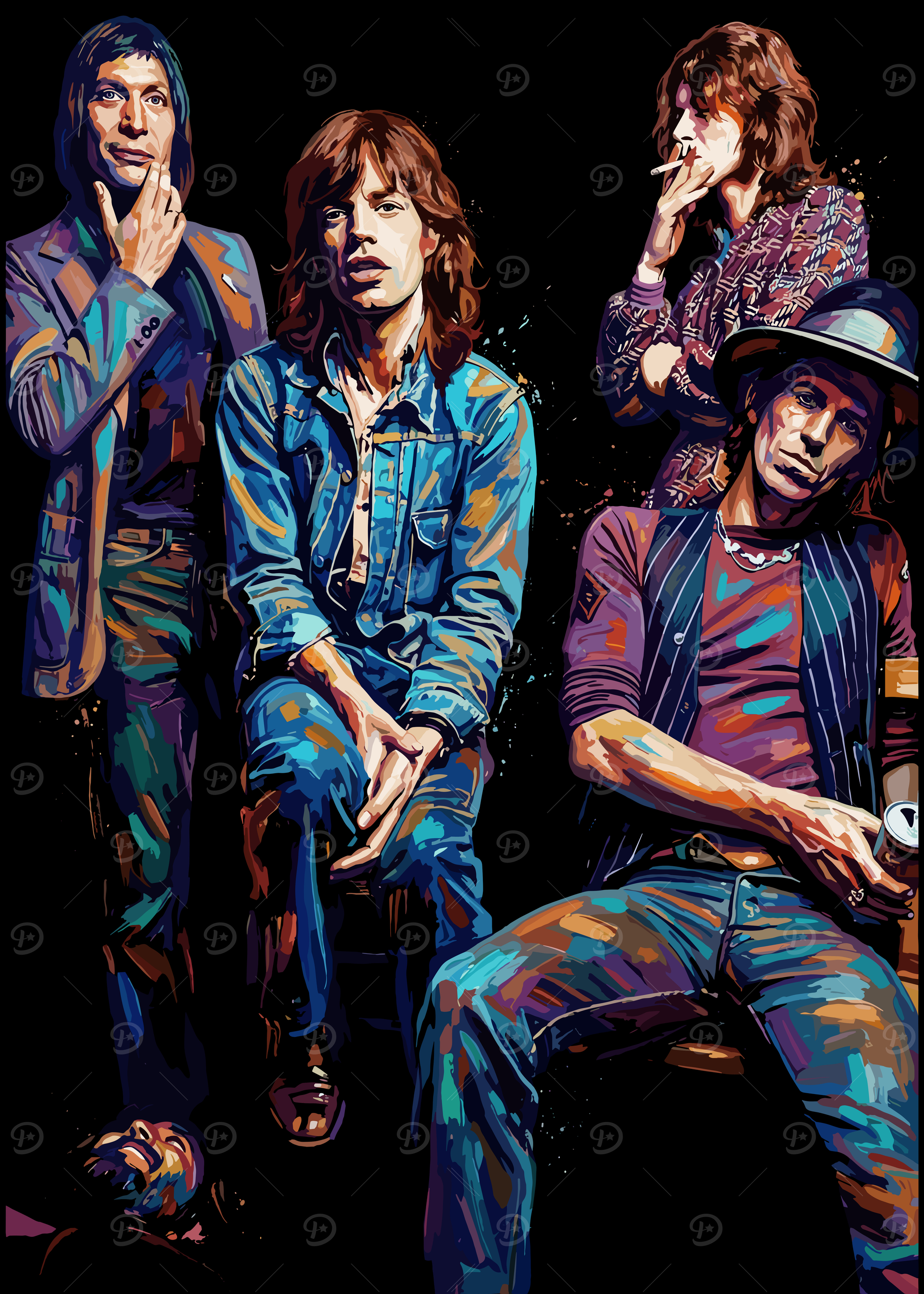 Rolling stone Posters Online - Shop Unique Metal Prints, Pictures