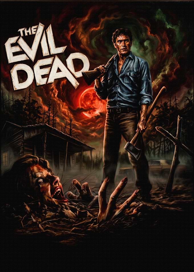 The Evil Dead Movie Poster Art