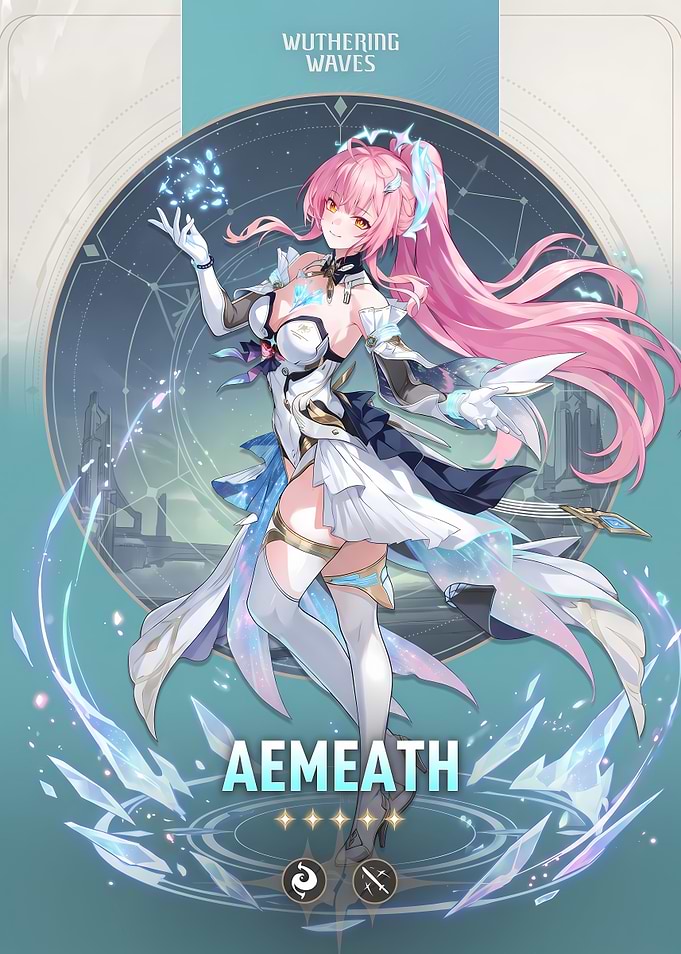Wuthering Waves Aemeath Character Showcase