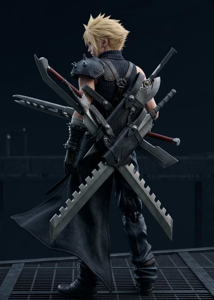 Cloud Strife with Fusion Swords