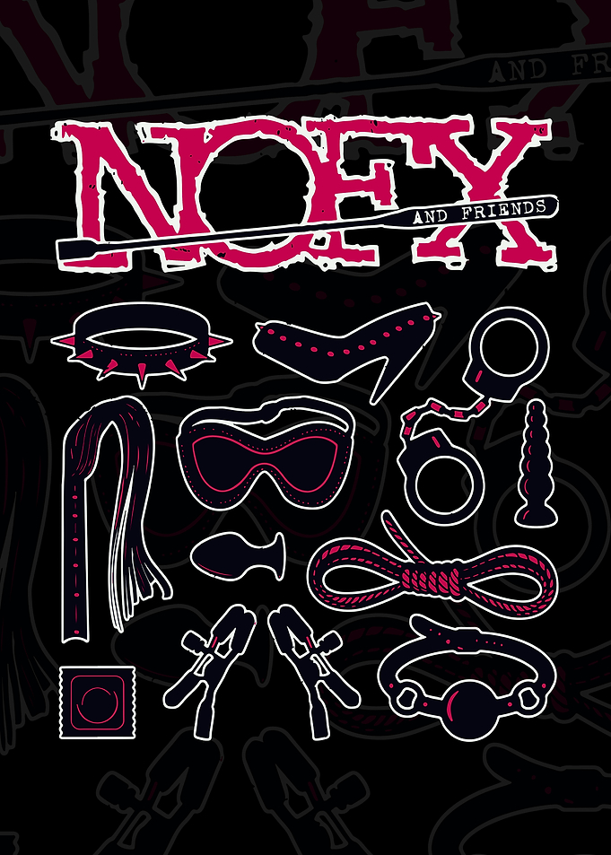 NOFX and Friends BDSM Icon Poster