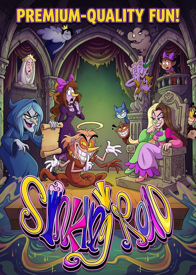 Stinking Rot Cartoon Poster