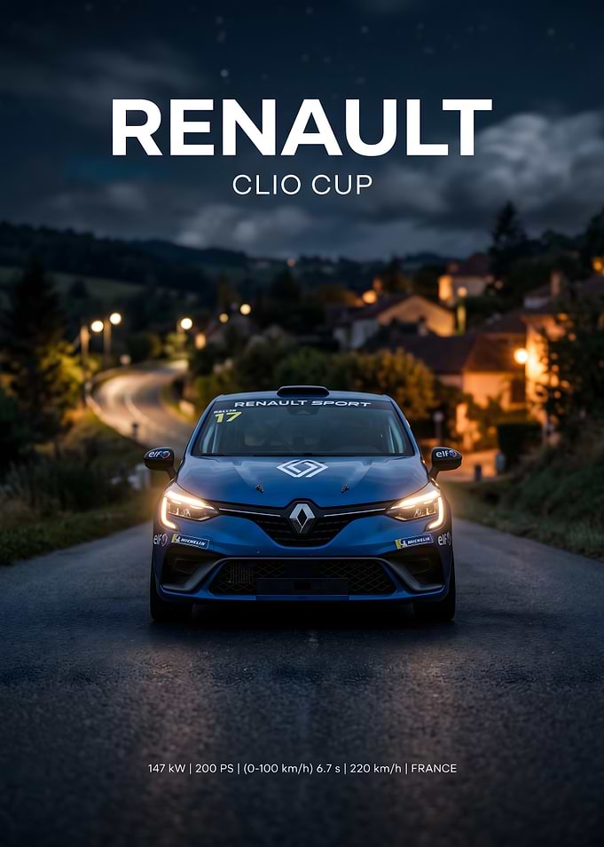 Renault Clio Cup Racing Car