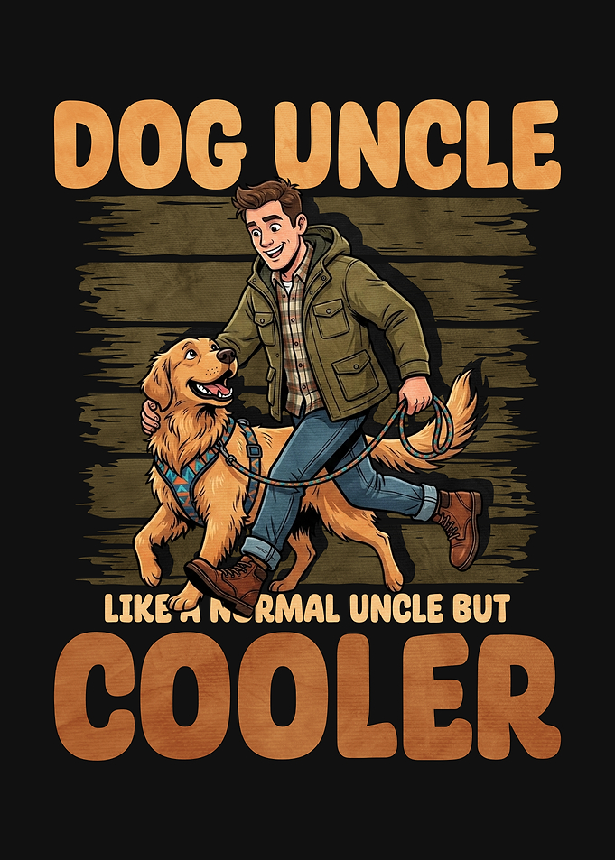 Dog Uncle Like A Normal Uncle But Cooler