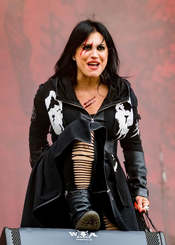 Cristina Scabbia performing at Wacken Open Air
