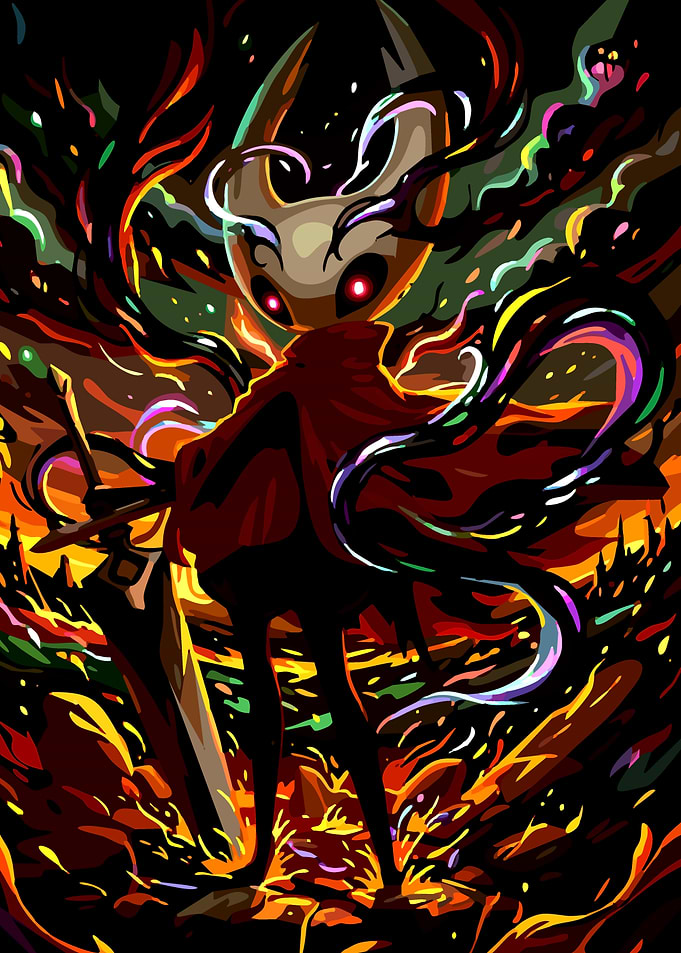 Hornet from Hollow Knight Fan Art