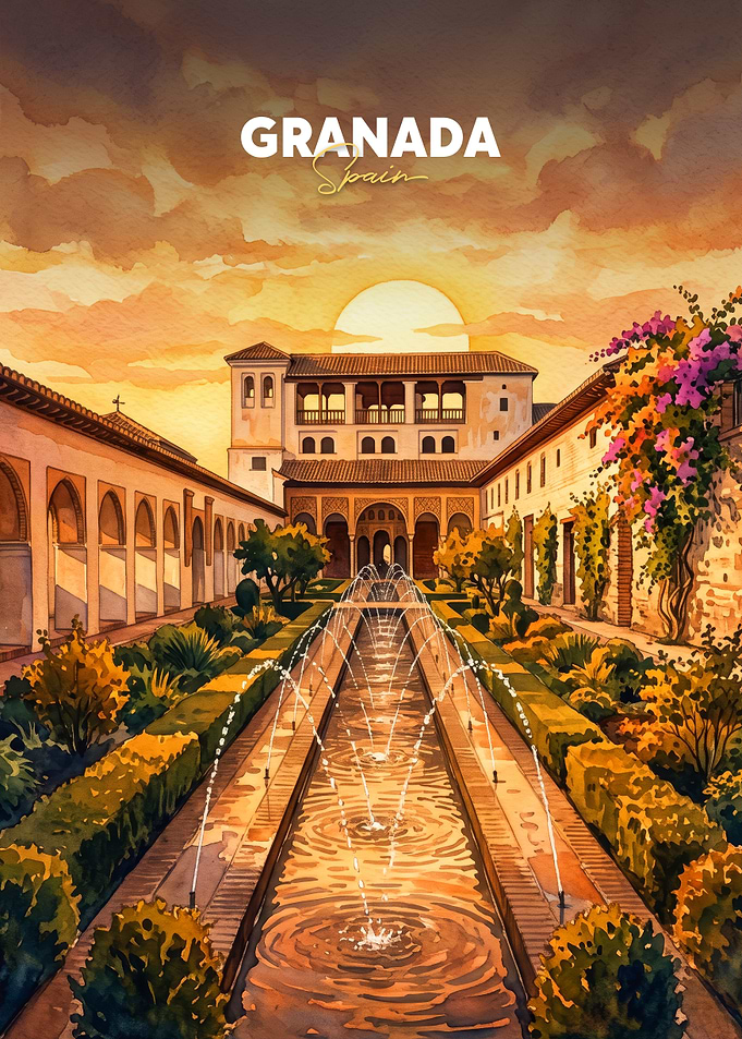 Granada Spain Alhambra