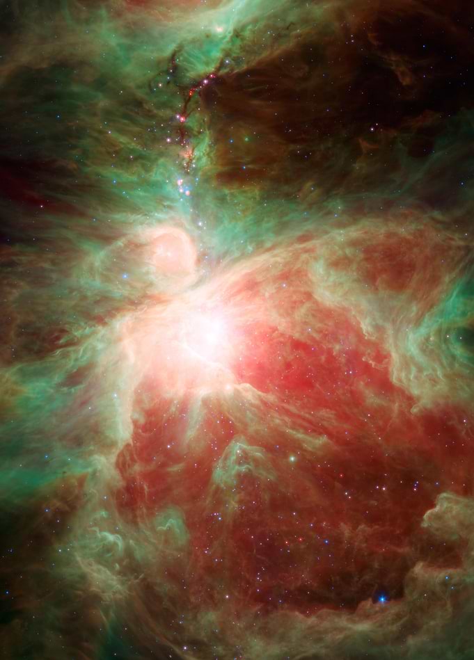 Cosmic Nursery's Luminous Heart