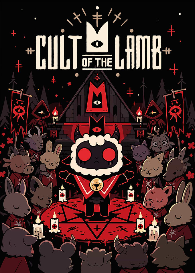 Cult of the Lamb Game Poster