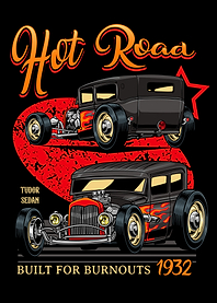 1932 Hot Rod Tudor Sedan Poster
