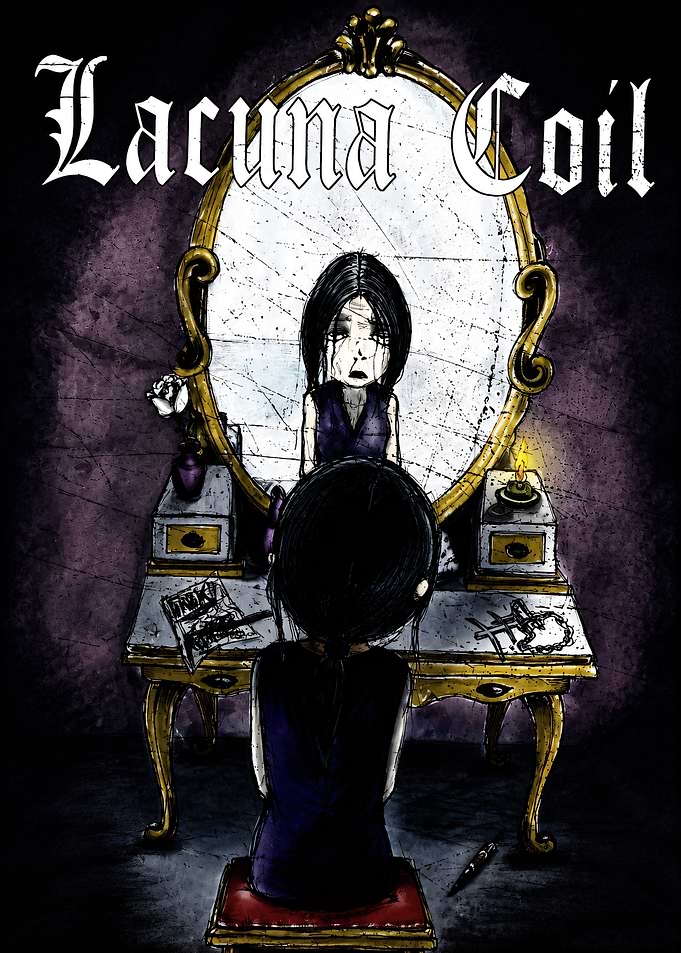Lacuna Coil Gothic Mirror