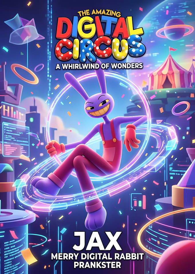 The Amazing Digital Circus Jax Poster