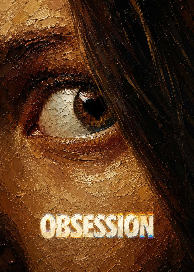 Obsession Oil Painting Eye Portrait